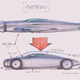 Illustration for article titled Icon Wants To Use A Tesla To Create This Gorgeous, One-Off Streamliner